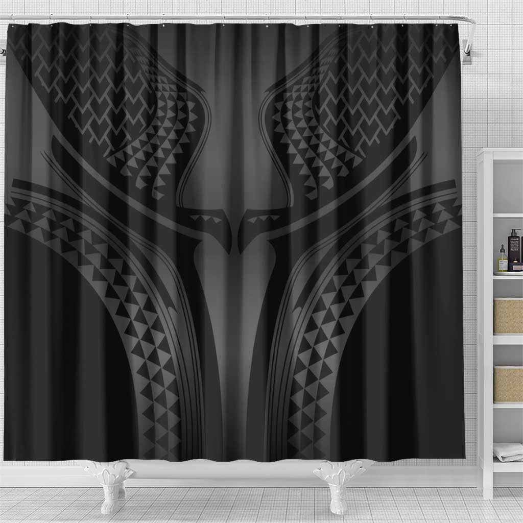Hawaiian Kakau Art Tattoos Aquaman Style Shower Curtain Special Edition LT03 - Polynesian Pride