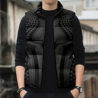 Hawaiian Kakau Art Tattoos Aquaman Style Sleeveless Puffer Jacket Special Edition - Polynesian Pride