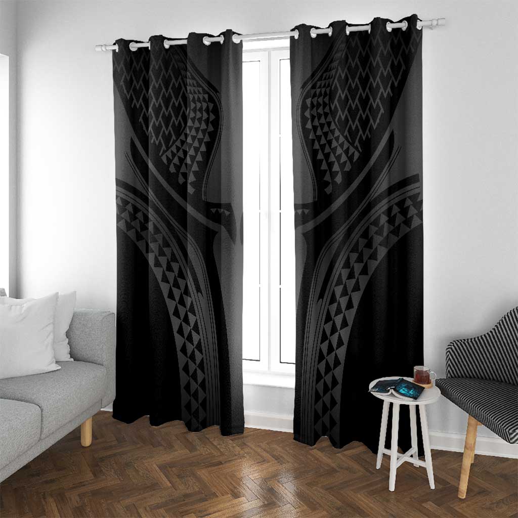 Hawaiian Kakau Art Tattoos Aquaman Style Window Curtain Special Edition - Polynesian Pride