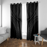 Hawaiian Kakau Art Tattoos Aquaman Style Window Curtain Special Edition - Polynesian Pride