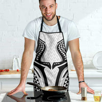 Hawaiian Kakau Art Tattoos Aquaman Style Apron White Version - Polynesian Pride