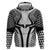 Hawaiian Kakau Art Tattoos Aquaman Style Hoodie White Version - Polynesian Pride