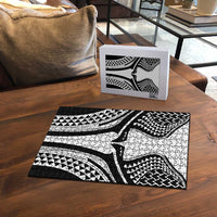 Hawaiian Kakau Art Tattoos Aquaman Style Puzzle White Version - Polynesian Pride