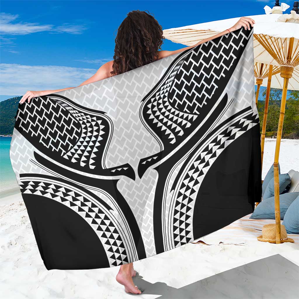 Hawaiian Kakau Art Tattoos Aquaman Style Sarong White Version - Polynesian Pride