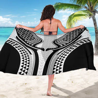 Hawaiian Kakau Art Tattoos Aquaman Style Sarong White Version - Polynesian Pride