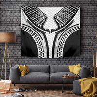 Hawaiian Kakau Art Tattoos Aquaman Style Tapestry White Version - Polynesian Pride