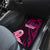 Polynesia Breast Cancer Car Mats Butterfly and Flowers Ribbon Maori Tattoo Ethnic Black Style LT03 - Polynesian Pride