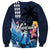 Hawaiian Honu Honi Ihu Sweatshirt With Plumeria and Kakau Art Pattern