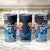 Hawaiian Honu Honi Ihu Tumbler Cup With Plumeria and Kakau Art Pattern