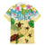Aloha Turtle Family on The Beach Family Matching Mermaid Dress and Hawaiian Shirt with Hawaiian Colorful Plumeria
