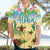 Aloha Turtle Family on The Beach Hawaiian Shirt with Hawaiian Colorful Plumeria