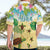 Aloha Turtle Family on The Beach Hawaiian Shirt with Hawaiian Colorful Plumeria