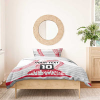 Cook Islands Marathon 2025-Pursuit in Paradise Bedding Set Red Color