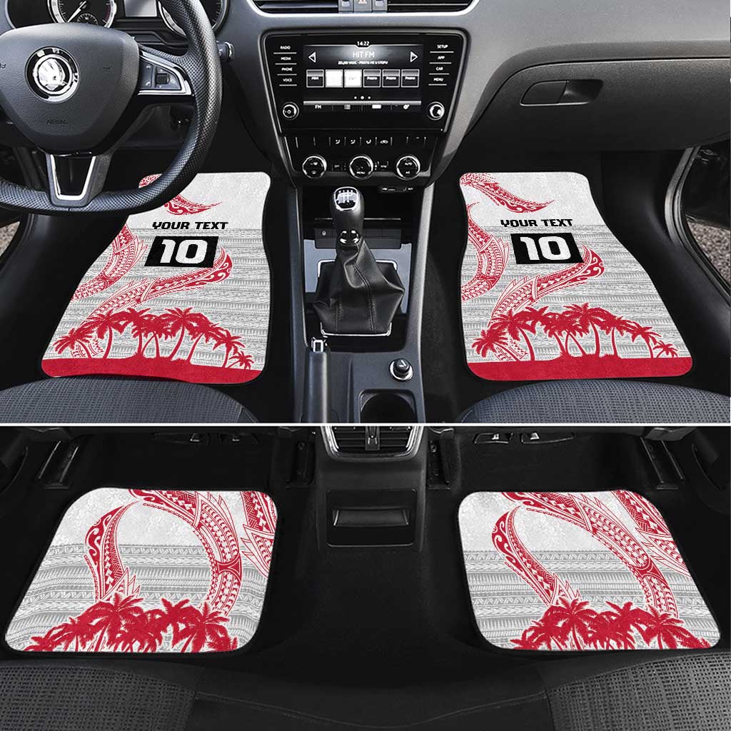 Cook Islands Marathon 2025-Pursuit in Paradise Car Mats Red Color