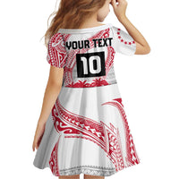 Cook Islands Marathon 2025-Pursuit in Paradise Family Matching Summer Maxi Dress and Hawaiian Shirt Red Color LT03 - Polynesian Pride