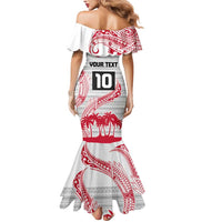 Cook Islands Marathon 2025-Pursuit in Paradise Mermaid Dress Red Color