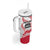 Cook Islands Marathon 2025-Pursuit in Paradise Tumbler With Handle Red Color
