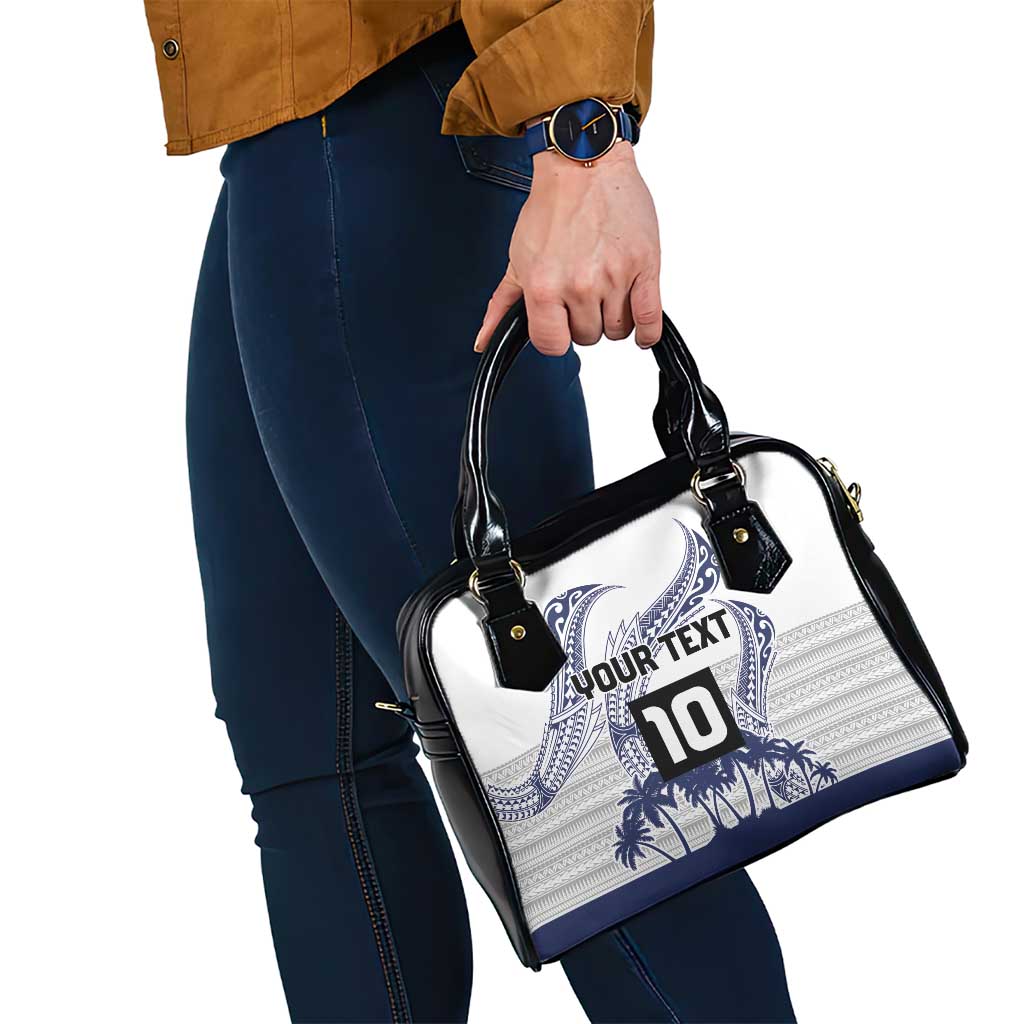 Cook Islands Marathon 2025-Pursuit in Paradise Shoulder Handbag Blue Color