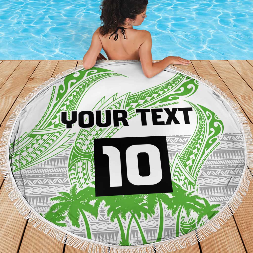 Cook Islands Marathon 2025-Pursuit in Paradise Beach Blanket Green Color