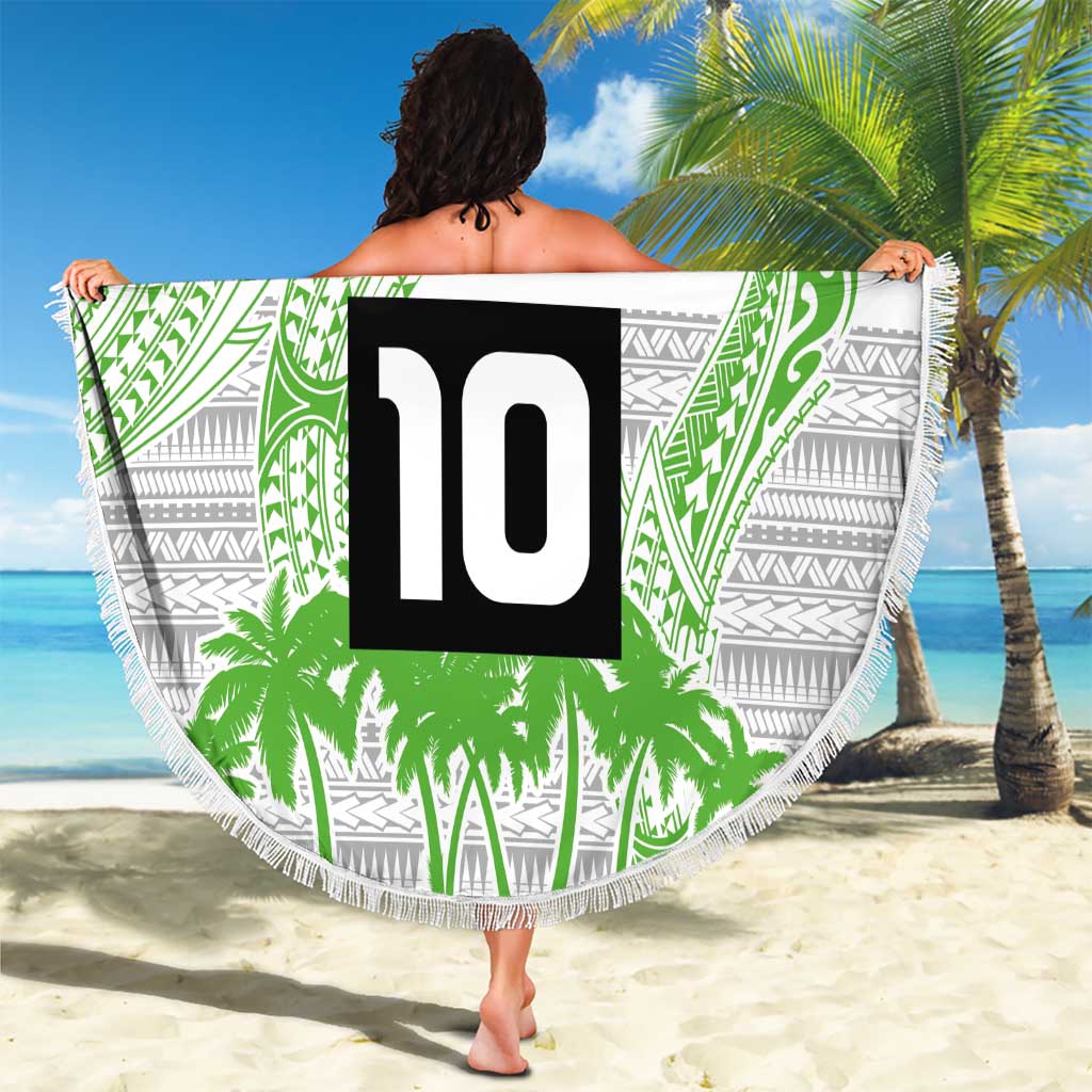 Cook Islands Marathon 2025-Pursuit in Paradise Beach Blanket Green Color