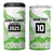 Cook Islands Marathon 2025-Pursuit in Paradise 4 in 1 Can Cooler Tumbler Green Color