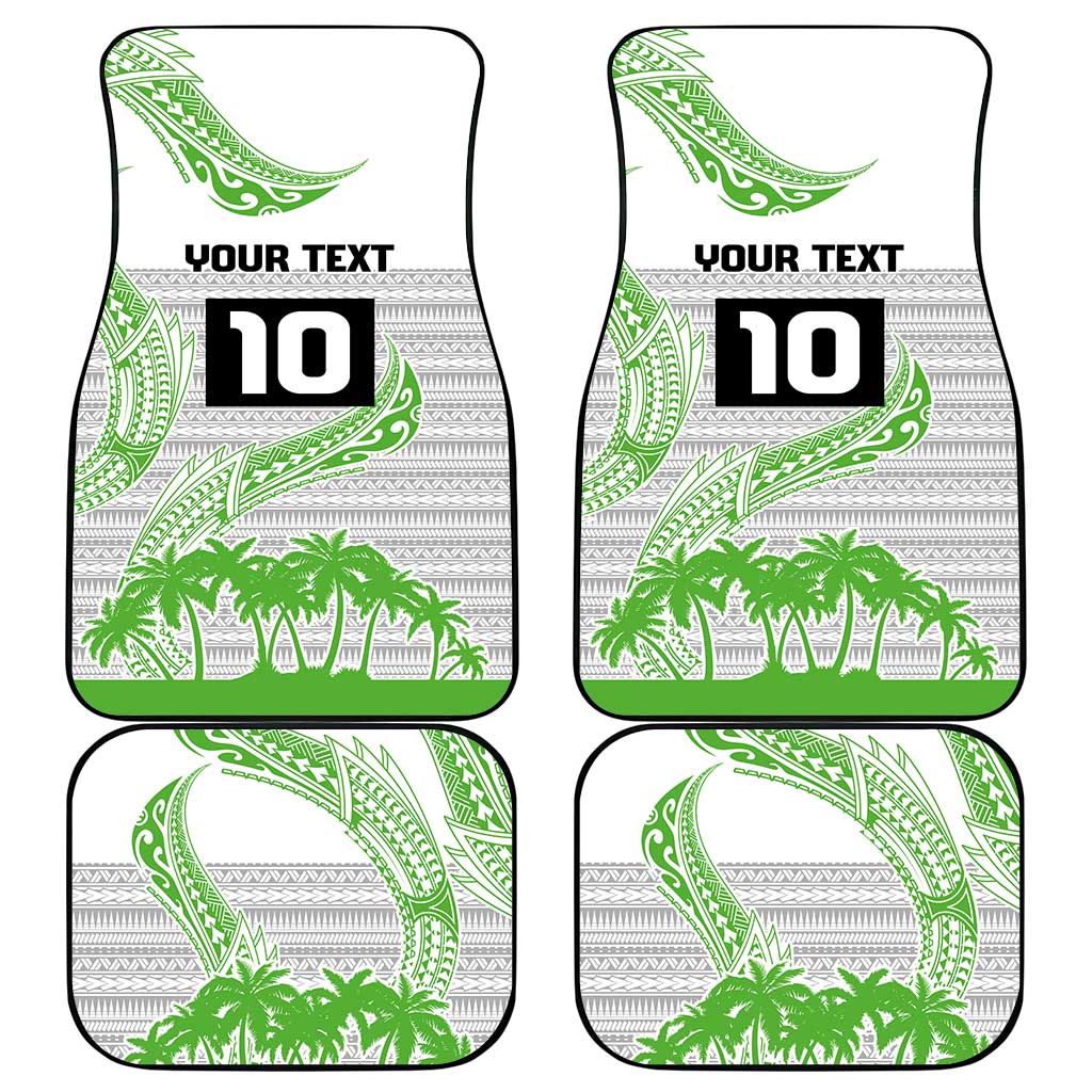 Cook Islands Marathon 2025-Pursuit in Paradise Car Mats Green Color