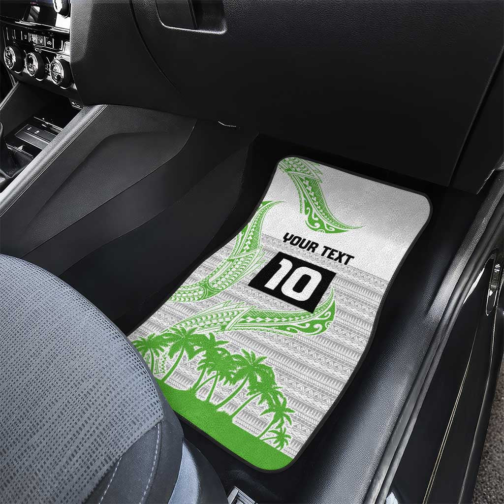 Cook Islands Marathon 2025-Pursuit in Paradise Car Mats Green Color