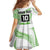 Cook Islands Marathon 2025-Pursuit in Paradise Family Matching Mermaid Dress and Hawaiian Shirt Green Color