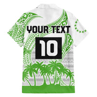 Cook Islands Marathon 2025-Pursuit in Paradise Family Matching Summer Maxi Dress and Hawaiian Shirt Green Color LT03 - Polynesian Pride