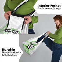 Cook Islands Marathon 2025-Pursuit in Paradise Grocery Bag Green Color