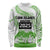 Cook Islands Marathon 2025-Pursuit in Paradise Long Sleeve Shirt Green Color