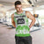 Cook Islands Marathon 2025-Pursuit in Paradise Men Tank Top Green Color