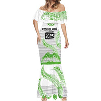 Cook Islands Marathon 2025-Pursuit in Paradise Mermaid Dress Green Color