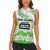 Cook Islands Marathon 2025-Pursuit in Paradise Women Sleeveless Polo Shirt Green Color