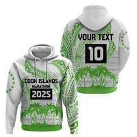 Cook Islands Marathon 2025-Pursuit in Paradise Zip Hoodie Green Color LT03 - Polynesian Pride