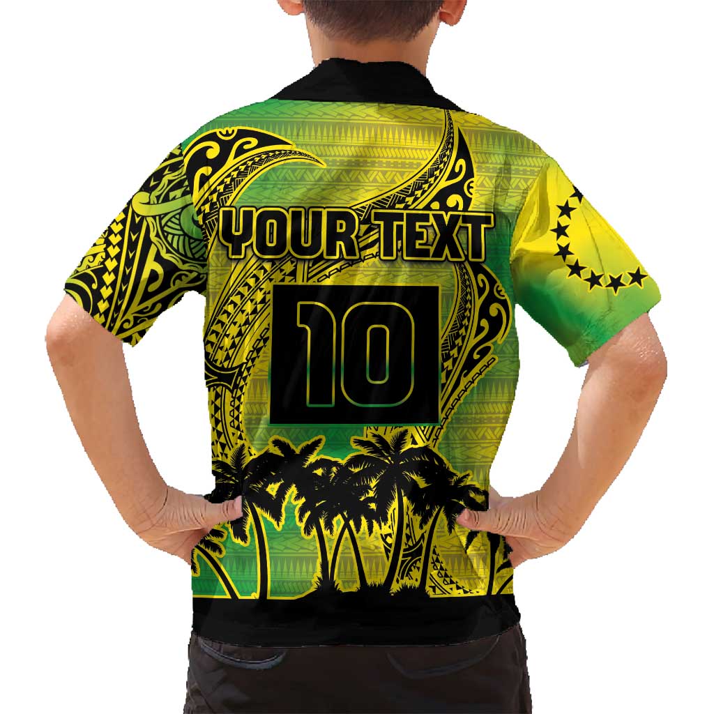Cook Islands Marathon 2025-Pursuit in Paradise Family Matching Off Shoulder Maxi Dress and Hawaiian Shirt Special Edition LT03 - Polynesian Pride