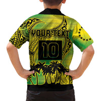 Cook Islands Marathon 2025-Pursuit in Paradise Family Matching Off Shoulder Maxi Dress and Hawaiian Shirt Special Edition LT03 - Polynesian Pride