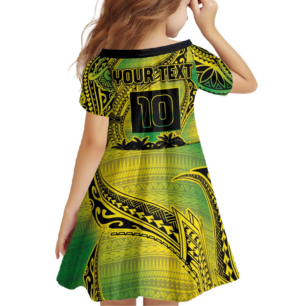 Cook Islands Marathon 2025-Pursuit in Paradise Family Matching Off Shoulder Maxi Dress and Hawaiian Shirt Special Edition LT03 - Polynesian Pride