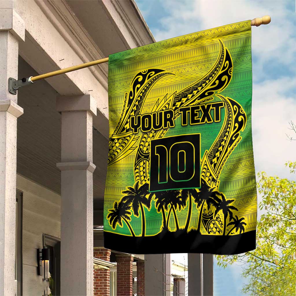 Cook Islands Marathon 2025-Pursuit in Paradise Garden Flag Special Edition