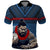 Custom Toa Samoa Rugby Polo Shirt Samoan Warrior Ula Fala Tribal Pattern LT03