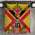 Custom Papua New Guinea Rugby Bedding Set Bird of Paradise and Hibiscus Polynesian Pattern Yellow Color