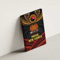 Papua New Guinea Bird-of-Paradise Canvas Wall Art Coat of Arms and Tribal Patterns