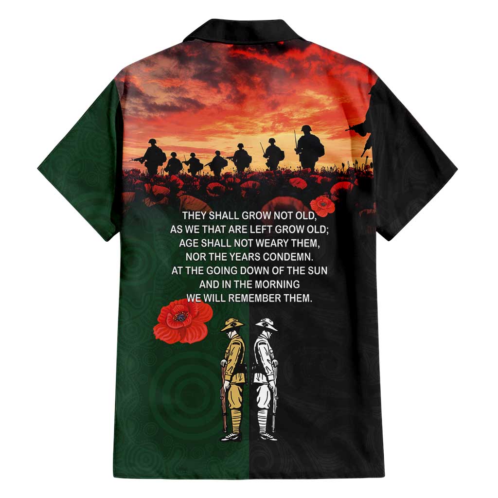 New Zealand and Australia ANZAC Day Family Matching Off Shoulder Maxi Dress and Hawaiian Shirt Lest We Forget Indigenous and Maori Pattern LT03 - Polynesian Pride