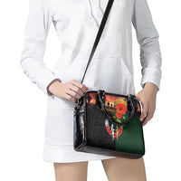 New Zealand and Australia ANZAC Day Shoulder Handbag Lest We Forget Indigenous and Maori Pattern