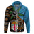 Fiji and Australia Hoodie Fijian and Aboriginal mix Culture