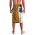 Custom Fiji and Australia Rugby Lavalava Tapa Mix Aboriginal Pattern Half Style