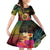 Vanuatu Selebretem 44th Indipendens Dei Family Matching Tank Maxi Dress and Hawaiian Shirt Sand Drawing Melanesian Vibes