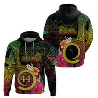 Vanuatu Selebretem 44th Indipendens Dei Hoodie Sand Drawing Melanesian Vibes