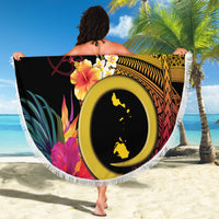 Vanuatu Shefa Day Beach Blanket Sand Drawing Melanesian