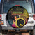 Vanuatu Shefa Day Spare Tire Cover Sand Drawing Melanesian